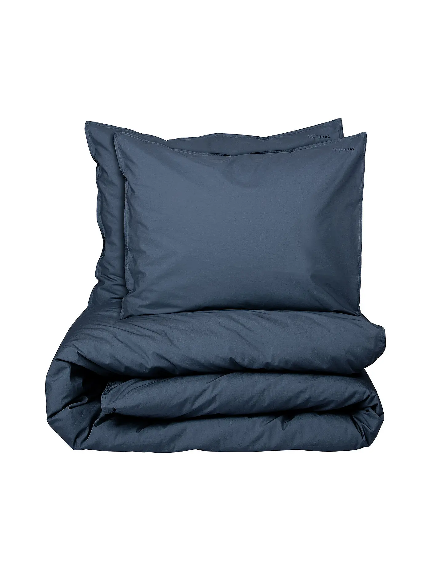 SUITE702 | Perkal Bettwäsche 70x90cm/140x200cm Navy Blue | 